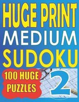 Large Print Sudoku Medium Level- Huge Print Medium Sudoku 2