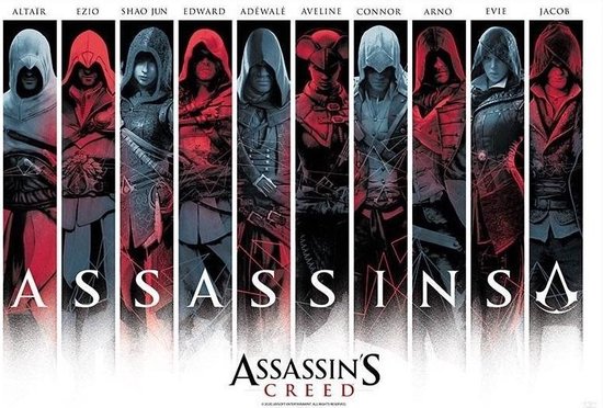 ABYstyle Poster - Assassins Creed - 61 X 91.5 Cm - Multicolor
