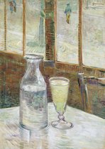 Vincent van Gogh, Cafétafel met absint, 1887 op aluminium, 125 X 187,5 CM