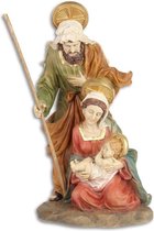 Kerststal - geboorte Jezus - kerstdecoratie - resin - 29,2cm hoog