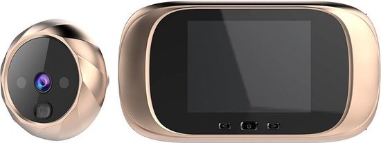 puzzel ergens vriendelijk DrPhone Visual Series – Visual Door Viewer – Auto Loop - Deur Camera – 90  Graden... | bol.com