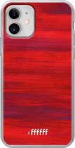 iPhone 12 Mini Hoesje Transparant TPU Case - Scarlet Canvas #ffffff