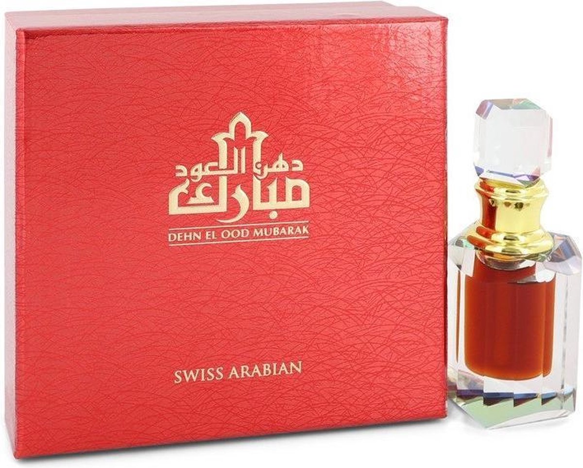 Dehn El Oud Mubarak by Swiss Arabian 6 ml - Extrait De Parfum (Unisex)