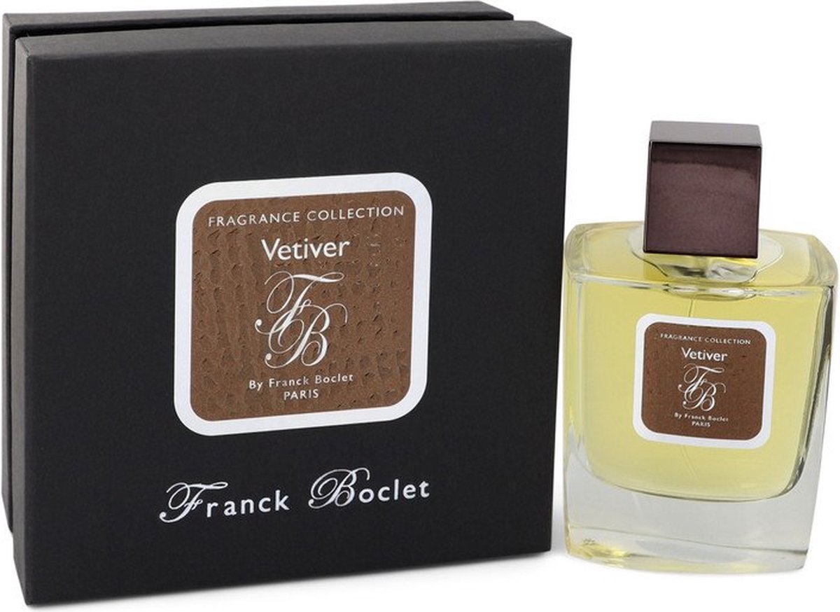Franck Boclet Vetiver by Franck Boclet 100 ml - Eau De Parfum Spray (Unisex)
