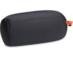 Cuddlebug Nekkussen XXL | Zwart | Reizen/Relaxen - L64 x B32 x H32 cm - R pet - Let Op Heel Groot!