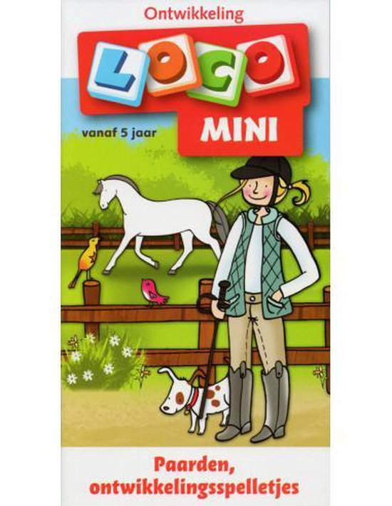Cover van het boek 'Mini Loco Paarden Logisch Denken'