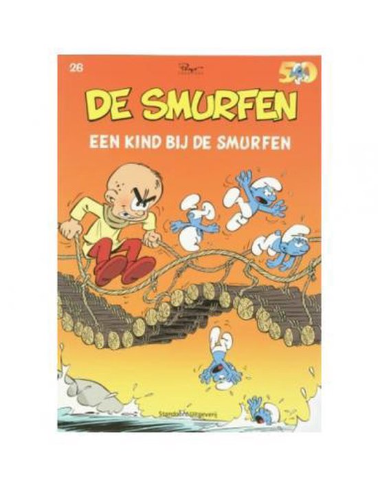 Cover van het boek 'De Smurfen / 26 Een kind bij de Smurfen' van  Peyo