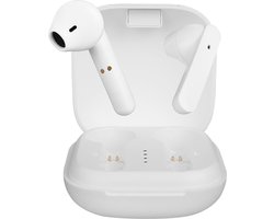 Mobstore EarBuds D-003 Wit - Draadloze Oordopjes - Bluetooth oordopjes - Oordopjes draadloos - Draadloos - Bluetooth Oortjes - oordopjes - Sport oortjes - Earpods
