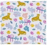 BRILJANT HYDROFIEL MONDDOEKJE JUNGLE DUSK 3X | ROZE