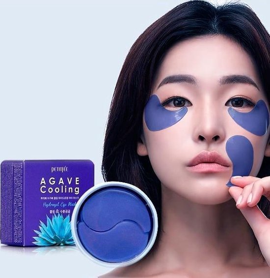 Petitfée Agave Cooling Hydrogel Eye Mask 60 U | bol