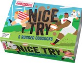 Mismatched sokken - Nice Try - Rugby - Giftbox - Maat 39-46