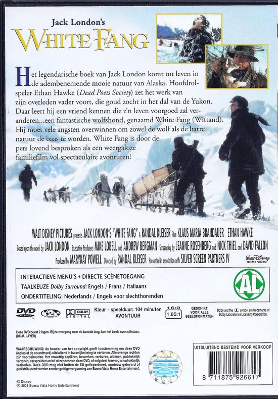 White Fang (Dvd), Seymour Cassel | Dvd's | bol.com