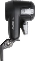AXA Nox City 4 Lux - Fietslamp voorlicht - LED Koplamp - Fietsverlichting op Batterij - Auto/Off - Zwart