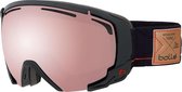 Bollé Supreme OTG Skibril - Shiny Black/Red - Unisex - Maat M/L