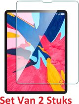 Tempered Glass Screen Protector Geschikt Voor Apple iPad Pro 12.9 Inch 2018 & 2020 Inch - Ultradun Gehard  Glas Screenprotector - Optimale Display Bescherming - Beschermglas - Case