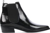 Mace Vrouwen Leren     Chelsea boots / Laarzen / Damesschoenen M1028 - Antraciet - Maat 40