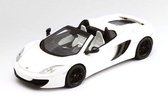 The 1:43 Diecast Modelcar of the McLaren MP4-12C of 2013 in White. The manufacturer of the scalemodel is Truescale Miniatures.This model is only available online