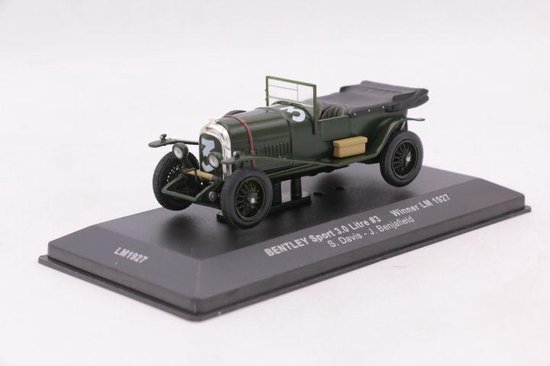 1:43 Ixo Bentley Sport 3.0 litre Winner 24h Le Mans 1927 