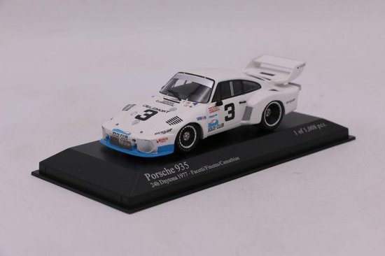 ミニカー 1/43 Porsche 935 Daytona 24 Hours 1977 Porsche 935 (1977 Daytona 24 Hours) | 1:43 Scale Model Car | Spark