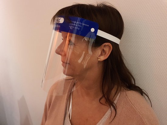 Spatmasker - Herbruikbaar - Comfortabel - Geschikt voor brildragers - 1 stuks