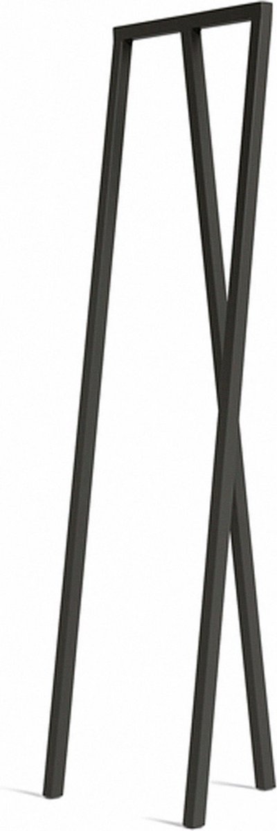 TOPhangers - modern design - kledingrek - garderoberek - kapstok - metaal - zwart - 60cm breed