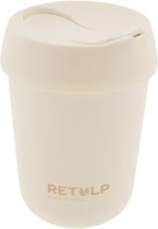 Retulp - Travel mug - 275 ml - Koffiebeker to go - Mok - Chalk White