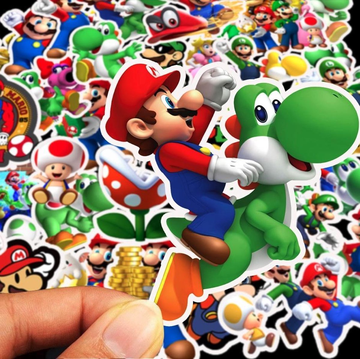 Super Mario Stickers 50 stuks Super Mario Mario