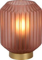 Lucide SUENO - Lampe de table - Ø 13 cm - 1xE14 - Rose