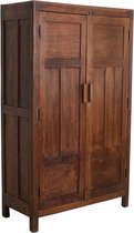 Raw Materials Kast - 90x40x150 cm - Teakhout