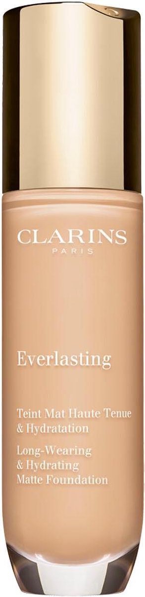Goedkoopste Clarins Everlasting Long-Wearing & Hydrating Matte Foundation - Long-Lasting Moisturizing Makeup With Matte Effect 30 Ml 103N