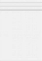 ZC46 Hersluitbare gripzakken 10x15 cm
