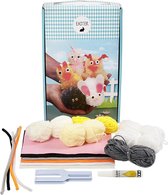 DIY Garen Kit - Dieren. 1 set