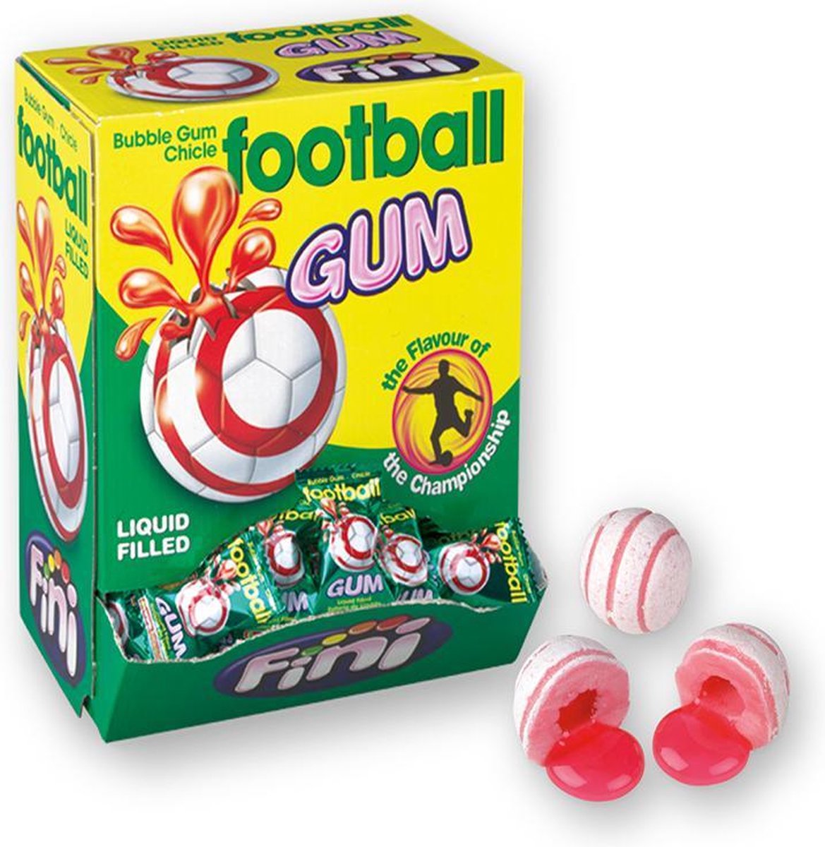 Fini Football Bubble Gum - 200 stuks | bol.com