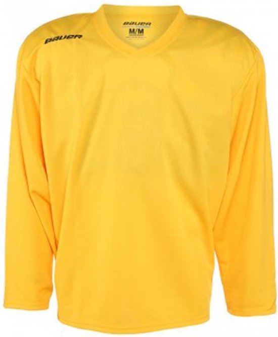 Verbazing profiel ga winkelen Bauer IJshockey training shirt - goud/geel - maat 146 | bol.com