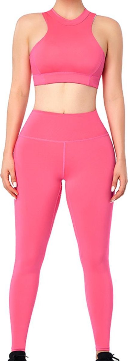 Sport set / yoga set / fitness set | roze | maat S