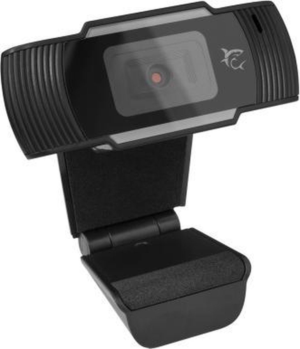 White Shark Cyclops Webcam Full HD 1080p met Microfoon - Zwart