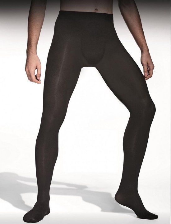 Adrian Men'S Opaque "City" 60 Den Tights Large Black (5905493083132)
