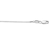 Robimex Collection Ketting Venetiaans 50 cm breedte 1,3 mm - Zilver