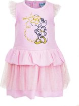 Disney Minnie Mouse baby jurkje - katoen velours - roze maat 86 (24 maanden)