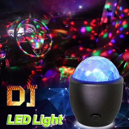 Mini Discolamp - USB Discobal - Kinderen en Volwassenen - Disco Lamp |  bol.com