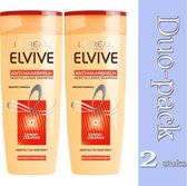 Duo pack-2 x -L’Oréal Paris Elvive Anti Haarbreuk Shampoo - 250 ml-3600523609680