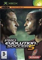 Pro Evolution Soccer 5-Duits (Xbox) Gebruikt