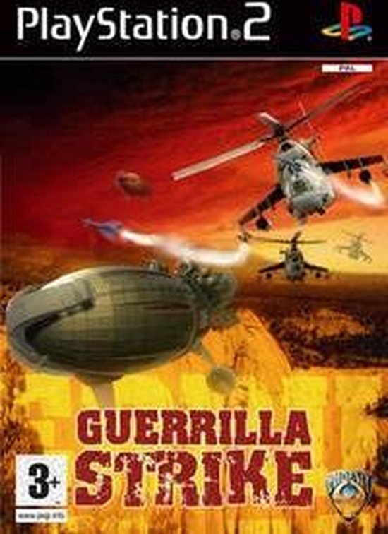 Guerrilla Strike Engelse Game!! Duits Boekje PS2