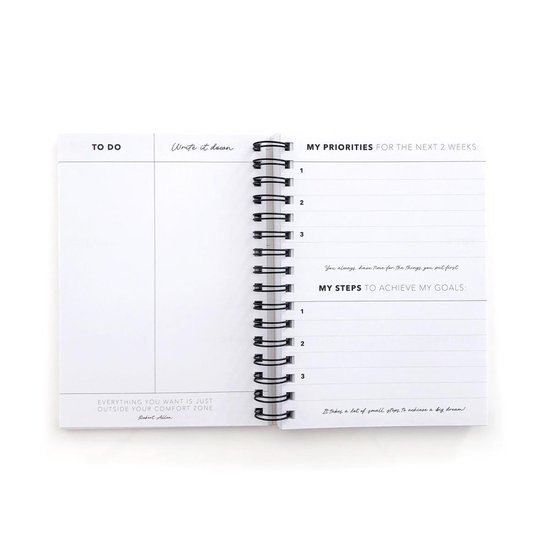 Vormgevoel - Planner Plan your Work A5 + kaart - Weekplanner - TODO Planner