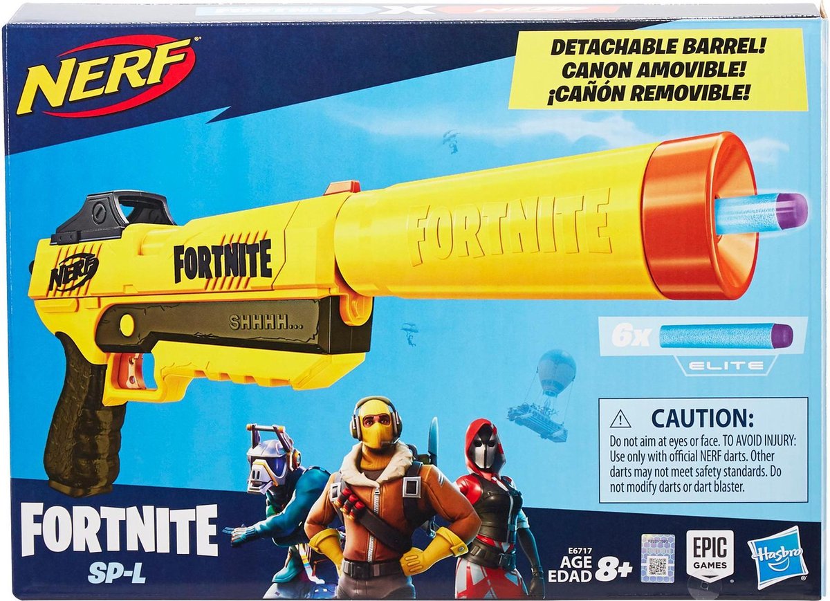 Nerf Fortnite SP-L Blaster met 6 Darts | bol.