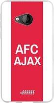 HTC U Play Hoesje Transparant TPU Case - AFC Ajax - met opdruk #ffffff