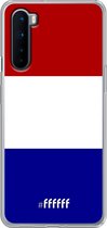 OnePlus Nord Hoesje Transparant TPU Case - Nederlandse vlag #ffffff