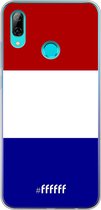 Honor 10 Lite Hoesje Transparant TPU Case - Nederlandse vlag #ffffff
