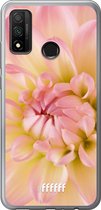 Huawei P Smart (2020) Hoesje Transparant TPU Case - Pink Petals #ffffff