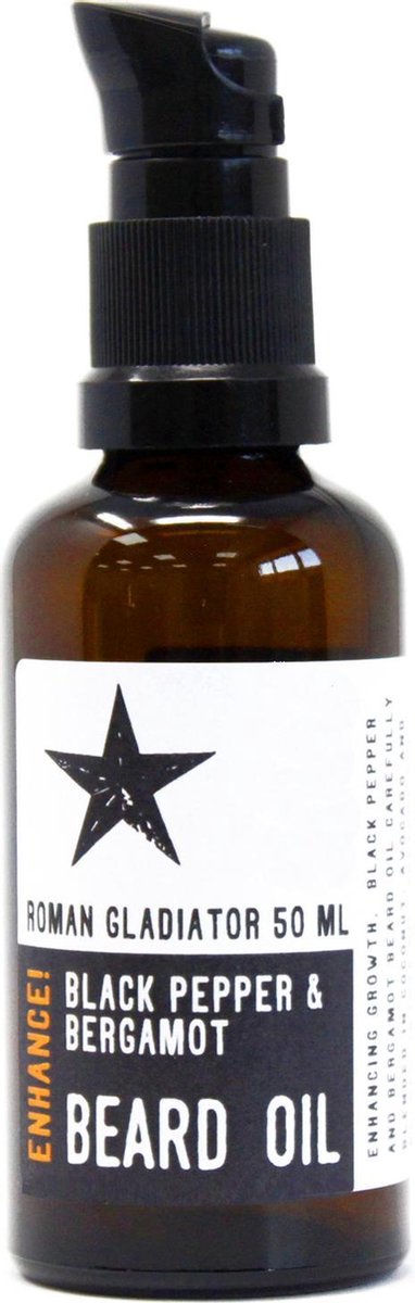 Goedkoopste Ancient Wisdom - Baardolie - Roman Gladiator - Bergamot - Black Pepper - 50 ml